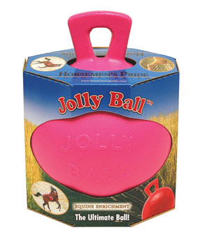 Horseman's Pride Jolly Ball for Horses (Scented Bubblegum)