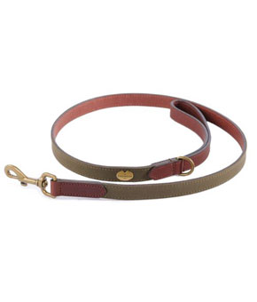 Le Chameau Waxed Cotton Leather Dog Lead Vert Chameau Le Chameau Waxed Cotton Leather Dog Lead Vert Chameau