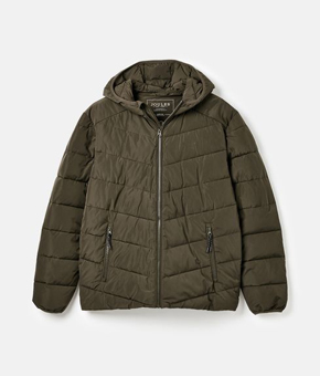 Joules Men's Pearson Padded Coat - Dark Green Joules Men's Pearson Padded Coat - Dark Green