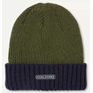 Sealskinz Bacton Waterproof Roll Cuff Beanie Olive/Navy
