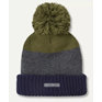 Sealskinz Flitcham Waterproof Bobble Hat Navy/Grey/Olive