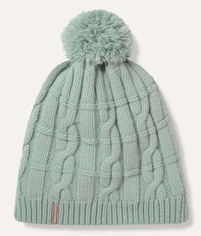 Sealskinz Hemsby Waterproof Cable Knit Bobble Hat Blue Sealskinz Hemsby Waterproof Cable Knit Bobble Hat Blue