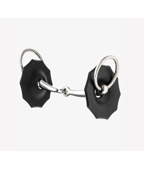 LeMieux Contoured Rubber Bit Guards Black LeMieux Contoured Rubber Bit Guards Black