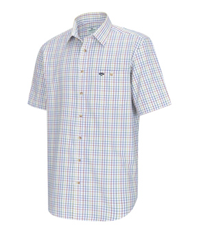 Hoggs of Fife Kessock Short Sleeve Shirt Green/Red Hoggs of Fife Kessock Short Sleeve Shirt Green/Red