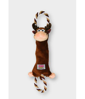 Kong Tugger Knots Moose Dog Toy