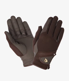 LeMieux Pro Mesh Riding Gloves - Brown LeMieux Pro Mesh Riding Gloves - Brown