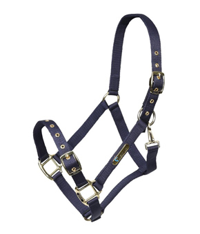 Shires ARMA Adjustable Headcollar - Navy Shires ARMA Adjustable Headcollar - Navy