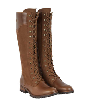 Le Chameau La Parisienne Lace Up Boot Chestnut