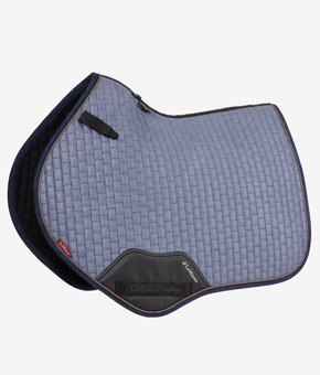 LeMieux Suede Close Contact Square - Jay Blue