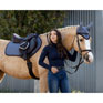 LeMieux Suede Close Contact Square - Jay Blue