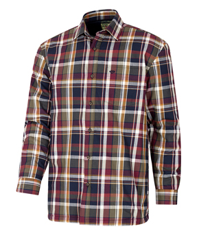 Hoggs of Fife Arran Microfleece Lined Cotton Shirt Hoggs of Fife Arran Microfleece Lined Cotton Shirt