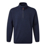 Castle Clothing Easton Pullover Half Zip - Navy
