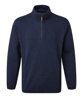 Castle Clothing Easton Pullover Half Zip - Navy Castle Clothing Easton Pullover Half Zip - Navy