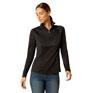 Ariat Sunstopper 3.0 1/4 Zip Baselayer - Black