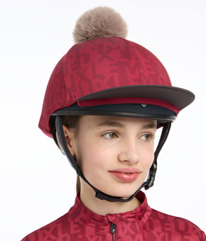LeMieux Casey Hat Silk - Ember LeMieux Casey Hat Silk - Ember