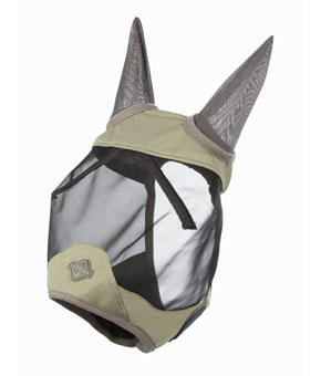 LeMieux Visor-Tek Half Fly Mask - Fern