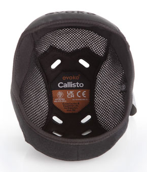 Evoke Callisto Removeable Crown Padded Helmet Liner Evoke Callisto Removeable Crown Padded Helmet Liner