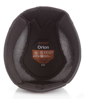 Evoke Orion Removeable Crown Padded Helmet Liner Evoke Orion Removeable Crown Padded Helmet Liner