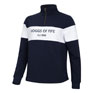 Hoggs Of Fife Dumfries 1888 Ladies 1/4 Zip - Navy White