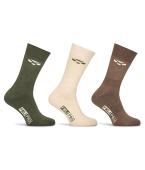Hoggs of Fife Field Pro Country Sock 3 pack - Olive/Brown Hoggs of Fife Field Pro Country Sock 3 pack - Olive/Brown