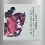 Platinum Agencies Ceramic Magnet - Riding A Mare