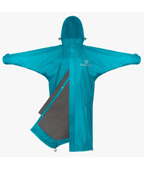EQUIDRY EQUIMAC Children's - Turquoise/Charcoal EQUIDRY EQUIMAC Children's - Turquoise/Charcoal