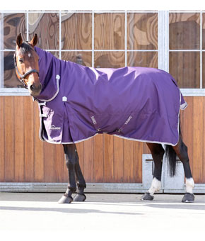 Shires Highlander Original 100 Turnout Combo Rug - Plum