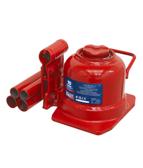 Sealey Low Profile Telescopic Bottle Jack 10T Sealey Low Profile Telescopic Bottle Jack 10T