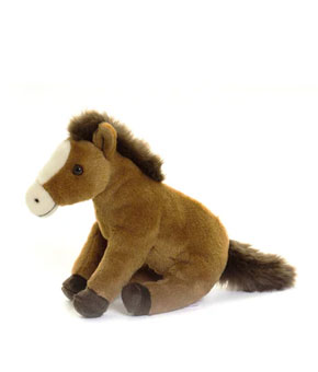 Living Nature - Lying Brown Horse Living Nature - Lying Brown Horse