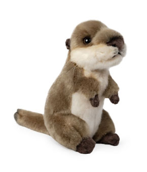 Living Nature - Sitting Small Otter Living Nature - Sitting Small Otter