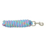 Hy Equestrian Fleck Lead Rope - Blue/Hot Pink/Yellow