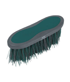 Hy Sport Active Long Bristle Dandy Brush - Alpine Green Hy Sport Active Long Bristle Dandy Brush - Alpine Green