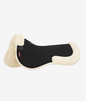 LeMieux Merino Plus Half Pad - Black/Natural LeMieux Merino Plus Half Pad - Black/Natural