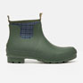 Joules Foxton Neoprene Lined Ankle Wellies - Green