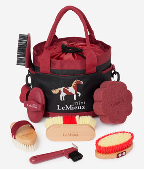 LeMieux Mini Groomin Set - Red LeMieux Mini Groomin Set - Red