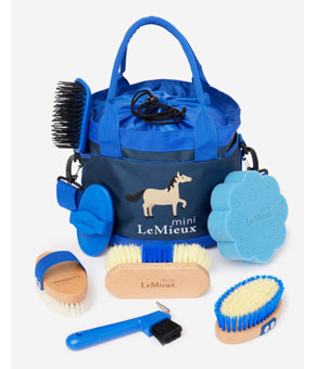 LeMieux Mini Grooming Set - Blue LeMieux Mini Grooming Set - Blue
