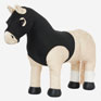 LeMieux Toy Pony Stretch Hood Black
