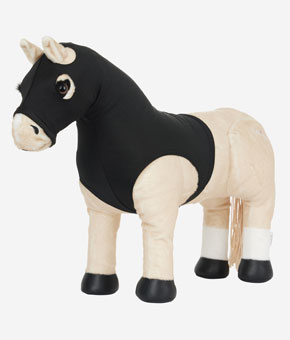 LeMieux Toy Pony Stretch Hood Black LeMieux Toy Pony Stretch Hood Black