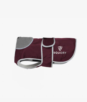 Equidry Dog Coat Plum/Grey Equidry Dog Coat Plum/Grey