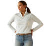 Ariat Sunstopper 3.0 1/4 Zip Baselayer - Beach Glass Print