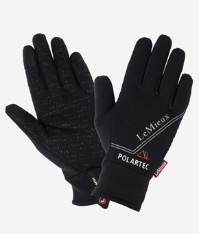 LeMieux Polartec Gloves - Black