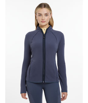 LeMieux Faye Fleece Zip Through - Dusk Blue