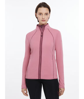LeMieux Faye Fleece Zip Through - Peony