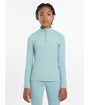 LeMieux Young Rider Base Layer - Aqua