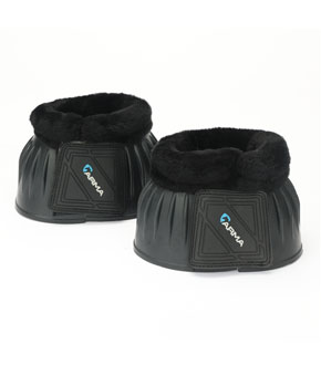 ARMA Fleece Over Reach Boots - Black ARMA Fleece Over Reach Boots - Black