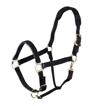 Topaz Nylon Headcollar - Black