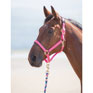 Shires Equestrian Topaz Nylon Headcollar - Pink