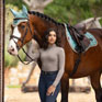 LeMieux Classic Close Contact Square Aqua