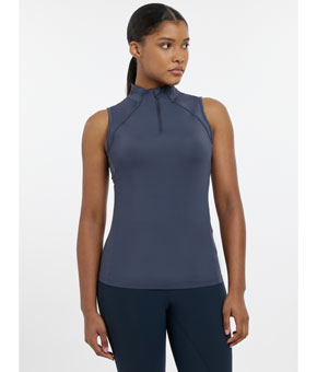 LeMieux Maria Mesh Sleeveless Baselayer Dusk Blue