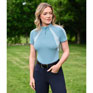 LeMieux Maria Mesh Short Sleeve Baselayer Lagoon